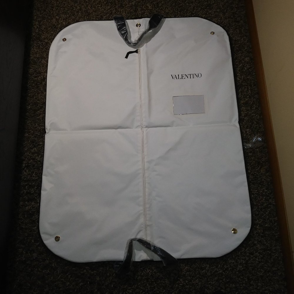 Small Valentino New White Garment Dress Travel Bag's